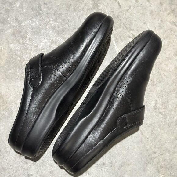 SAS Shoes Women 10M Black Clog Everyday Slide Comfort Tripad Walking - Picture 3 of 10